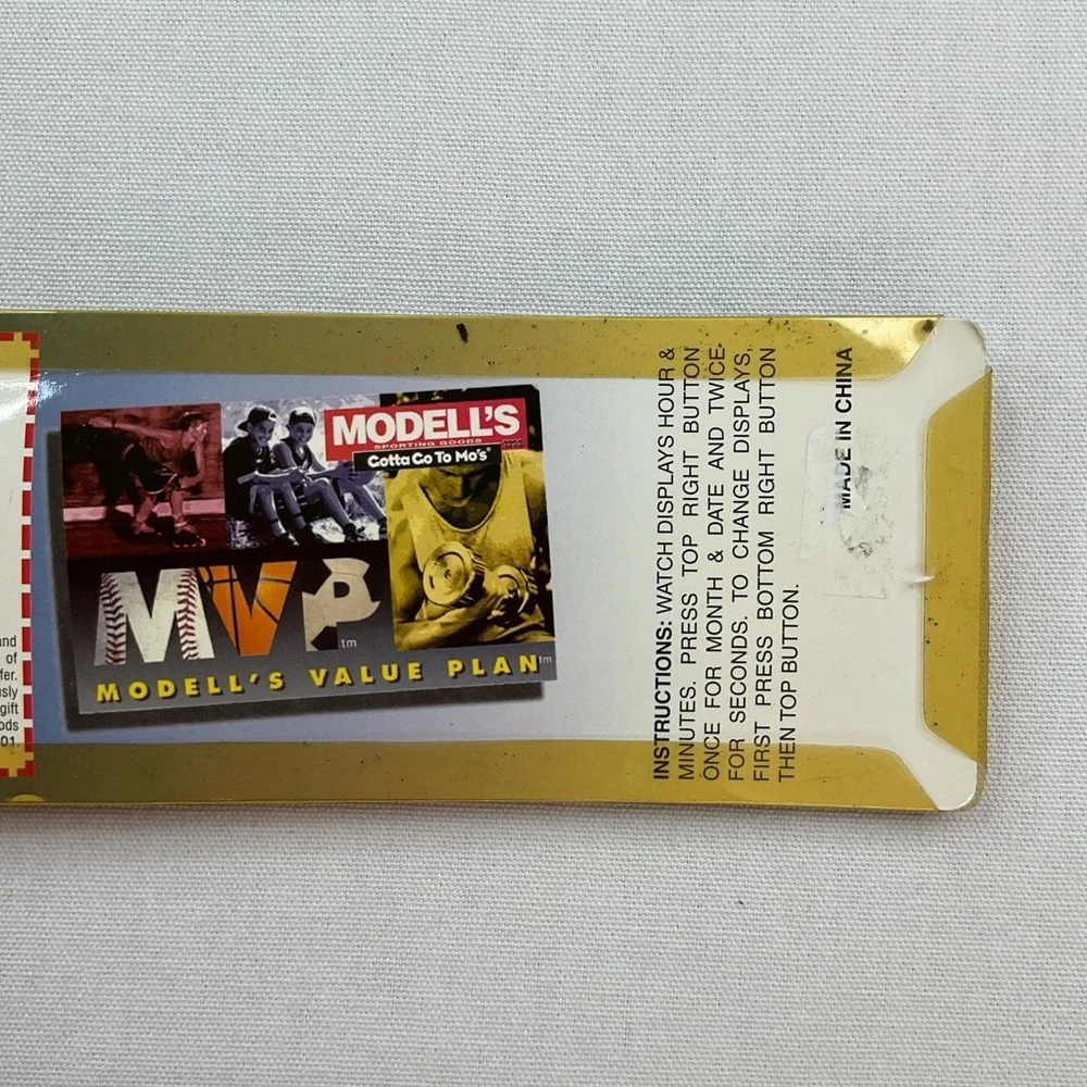 Vintage Yankees Watch 2000 Baseball Modells Sporting Goods New York sealed